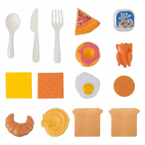 Set med kökstillbehör för barn 26 delar