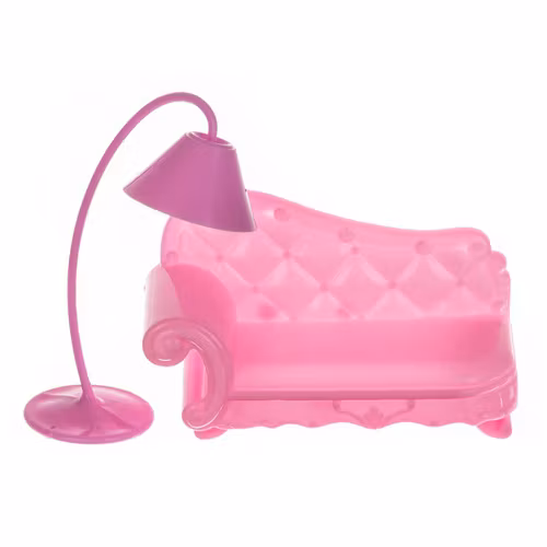 Dockhus i 3 våningar med balkong + docka + 22 möbler