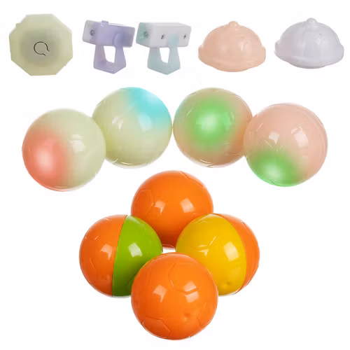 Magnetiska byggklossar3D , 110-delars bollbana för barn