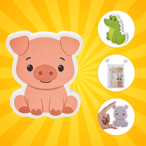 Skumdjur för badkar och kakel, badleksak