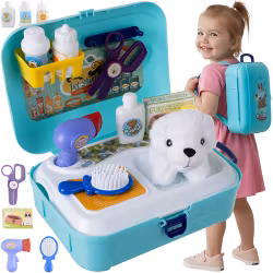 Pet Beauty Salon - Hundfrisörset i ryggsäck,