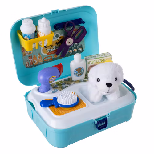 Pet Beauty Salon - Hundfrisörset i ryggsäck,