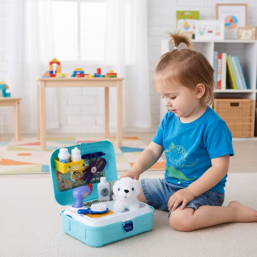 Pet Beauty Salon - Hundfrisörset i ryggsäck,