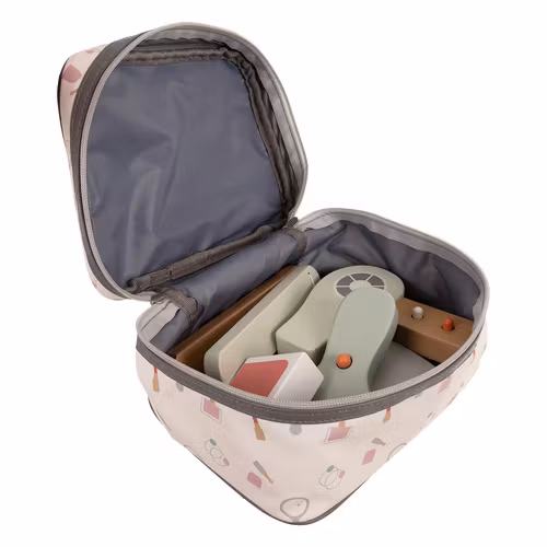 Sminkset i trä för barn - 17-i-1 Kruzzel  sminktillbehör