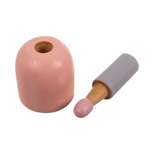 Sminkset i trä för barn - 17-i-1 Kruzzel  sminktillbehör