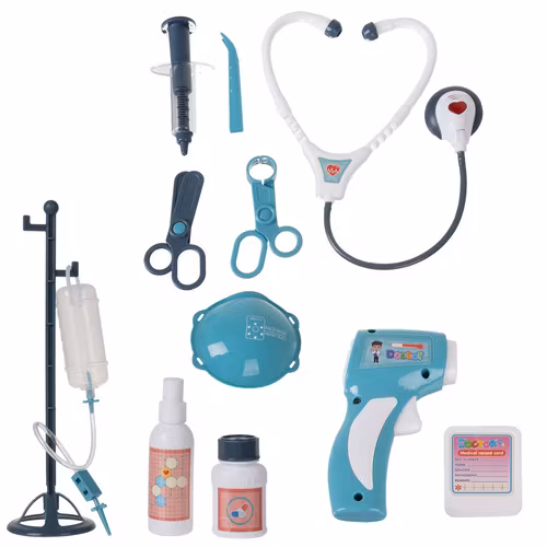 Litet Läkarset – Läkarväska med Tillbehör och Ljud
