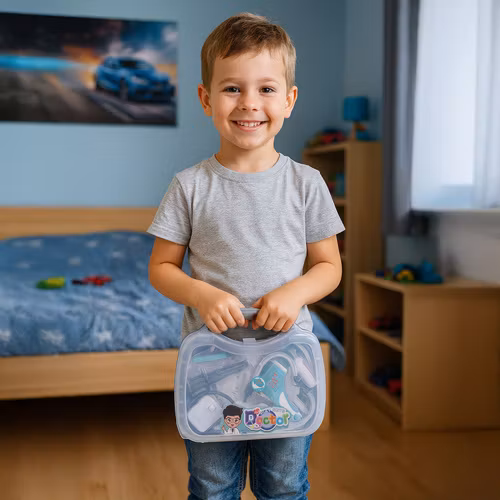 Litet Läkarset – Läkarväska med Tillbehör och Ljud