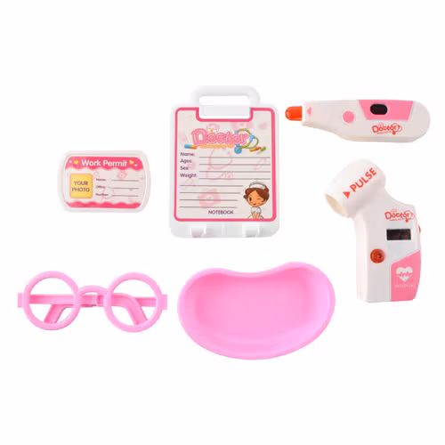 Litet doktorset för barn – en pedagogisk medicinsk leksak med tillbehör