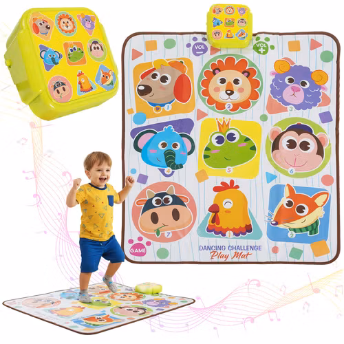 Musikmatta interaktivt dansspel roligt för barn