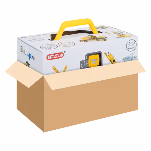 Byggklossar - fordon 100 delar