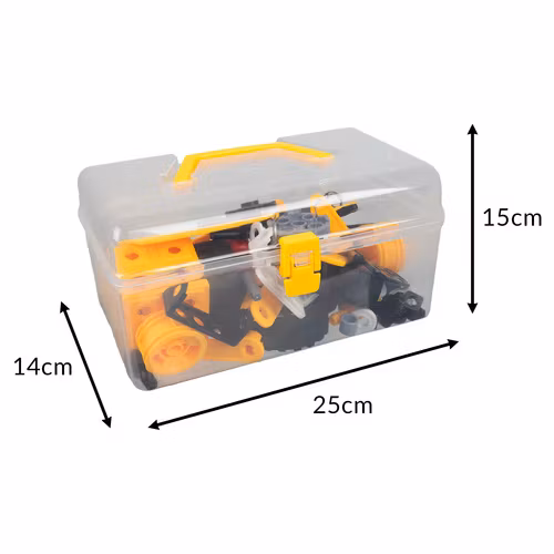 Byggklossar - fordon 100 delar