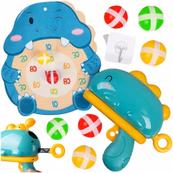 Arkadspel med dinosaurieskjutning