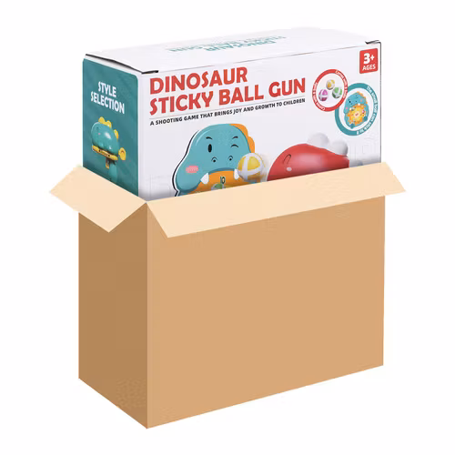 Arkadspel med dinosaurieskjutning