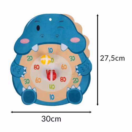 Arkadspel med dinosaurieskjutning