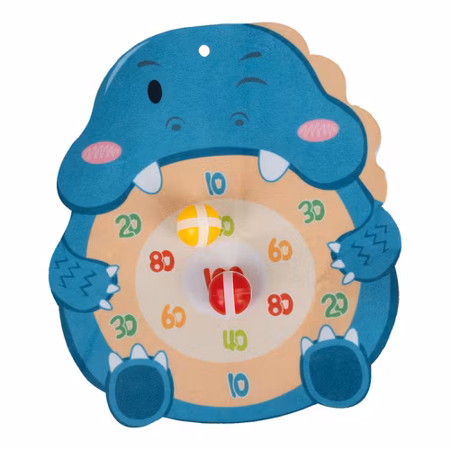 Arkadspel med dinosaurieskjutning