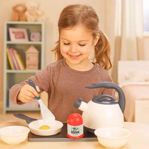 32-delade kastruller för barn, kökstillbehör, köksset som present