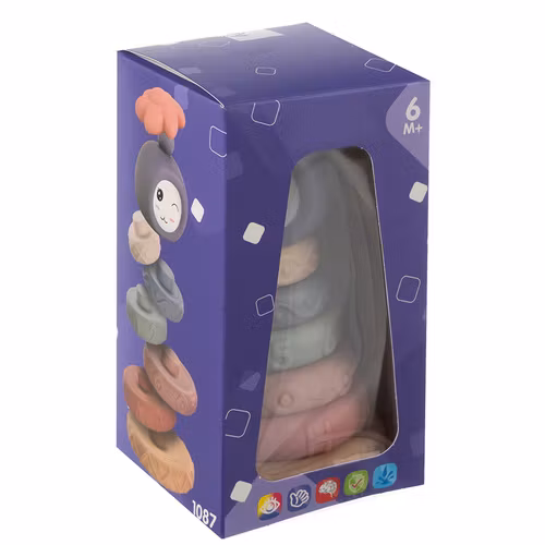 Mjuka sensoriska klossar - 8 st