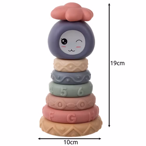 Mjuka sensoriska klossar - 8 st