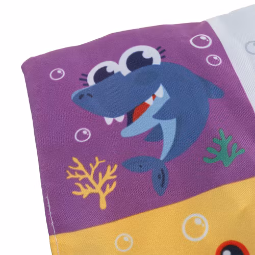 Sorteringslåda med näsdukar, plysch, Montessori, sensoriskt för barn 0+ - lärande genom lek