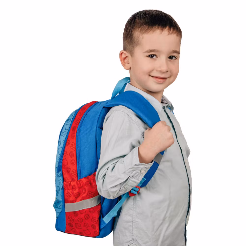 Skolväska för barn - Super Mario Jump skolväska, väska 43 cm