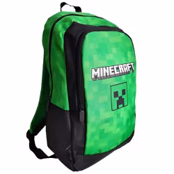 Minecraft Creepers skolväska, 40 cm väska