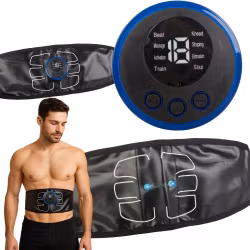 Elektrostimulator för magmuskler, ems-träningsbälte, magmassagelägen