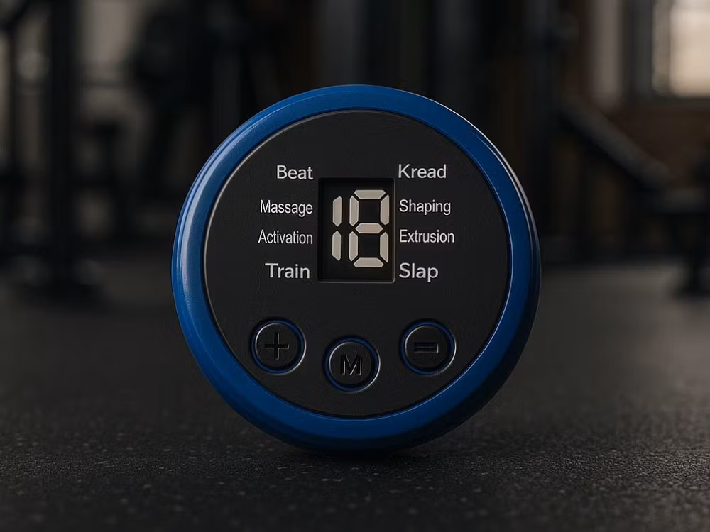 Elektrostimulator för magmuskler, ems-träningsbälte, magmassagelägen