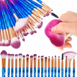 Professionellt Sminkborstset 20 Delar – Komplett Makeupborstar Kit