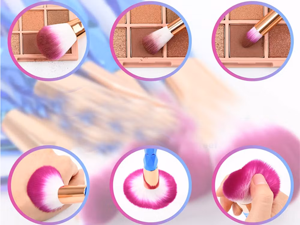 Professionellt Sminkborstset 20 Delar – Komplett Makeupborstar Kit