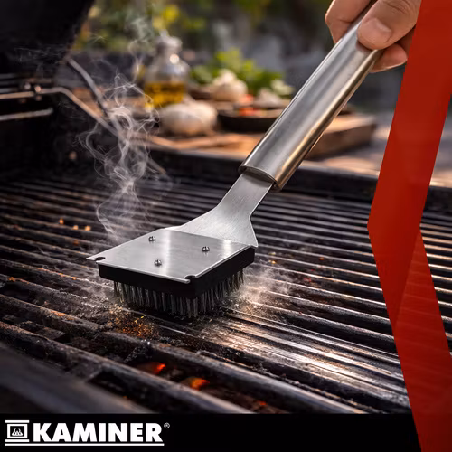 KAMINER Grillset 26 Delar – Grillredskap i Rostfritt Stål med Aluminiumväska & Tillbehör