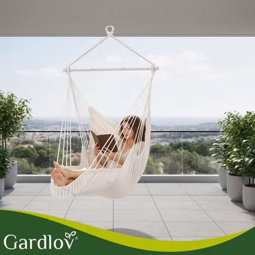 Hängstol - gunga 210 cm beige