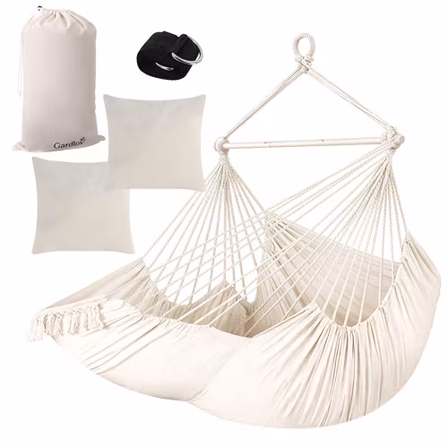 Hängstol - gunga 210 cm beige