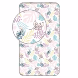 Disney Lilo & Stitch Löv dra-på-lakan 90x200 cm