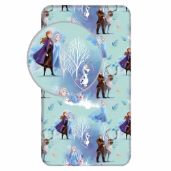 Disney Frost Vita Träd dra-på-lakan 90x200 cm