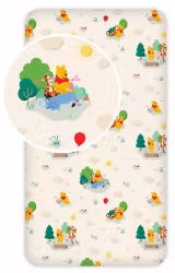 Disney Winnie the Pooh Play dra-på-lakan 90x200 cm
