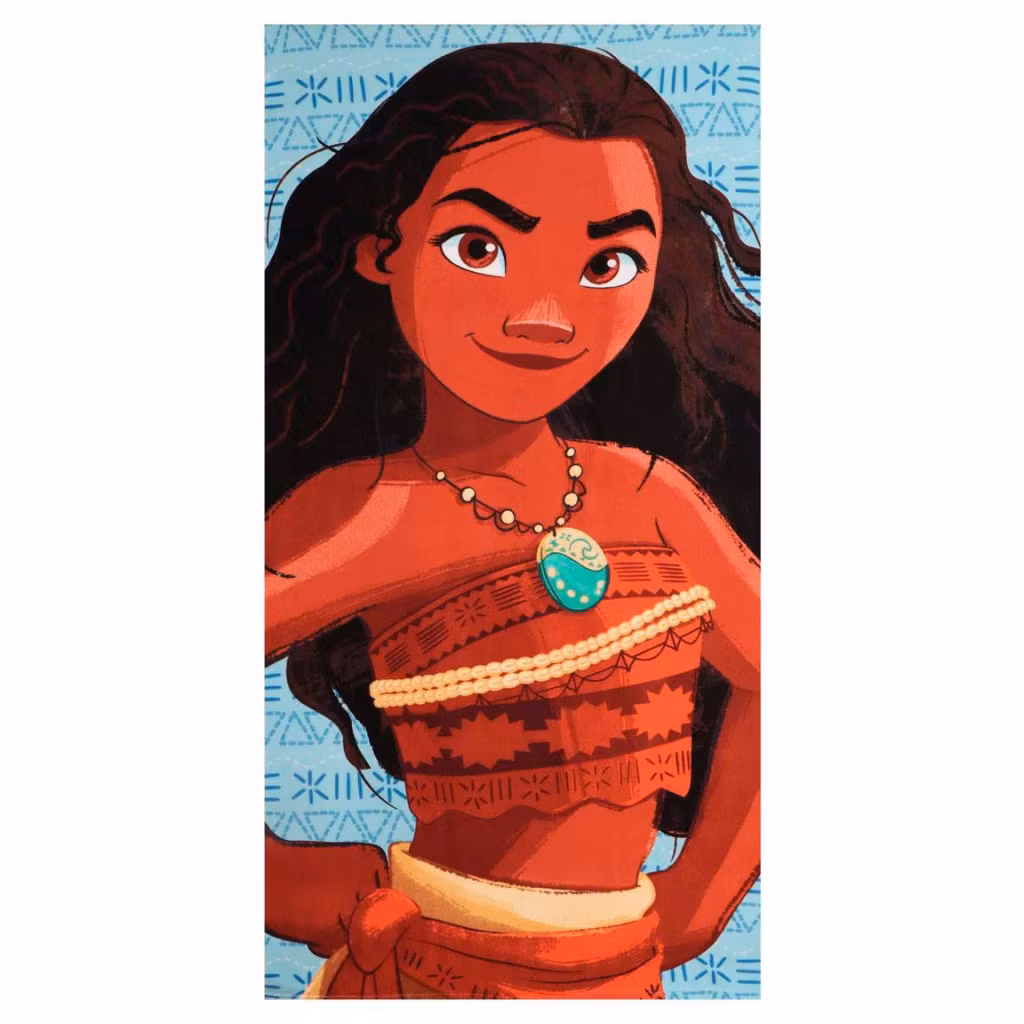 Disney Vaiana “Cool” Strandhandduk 70x140 cm – Snabbtorkande