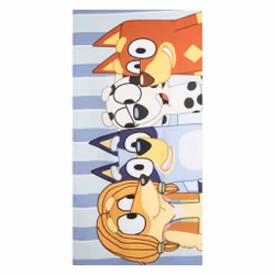 Bluey “Happy Moments” Strandhandduk 70x140 cm – Snabbtorkande