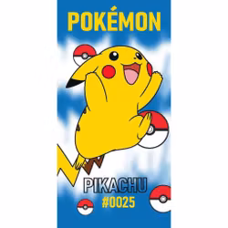 Pokémon 0025 Strandhandduk 70x140 cm – Bomull