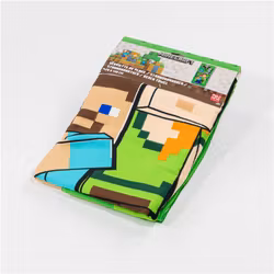 Minecraft “Swordfight” Strandhandduk 70x140 cm – Snabbtorkande