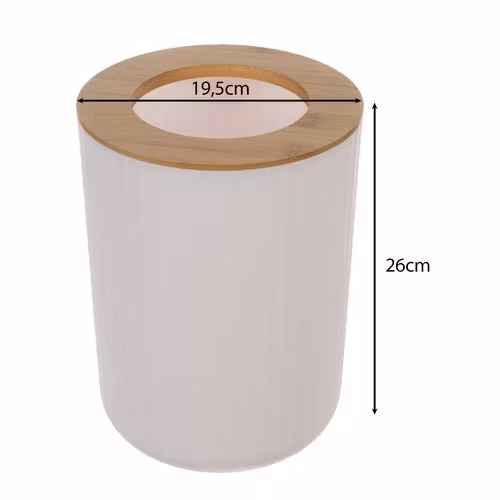 Baderomstilbehørssett 6 deler – Ruhhy med bambus og moderne design