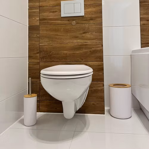 Baderomstilbehørssett 6 deler – Ruhhy med bambus og moderne design