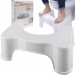 Toalettfotstöd pall – Ergonomisk toalettpall för bättre hållning