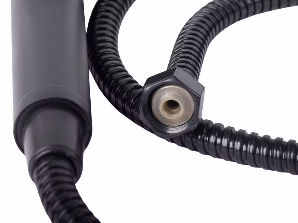 Duschset med handtag, 5 funktioner, slang 150 cm, högtrycksgrepp