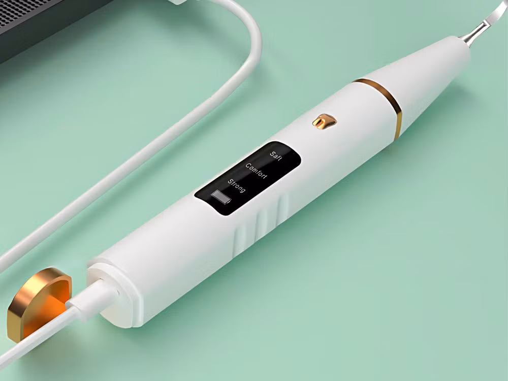 Ultraljuds-tandskalare för tandrengöring och borttagning av tandsten