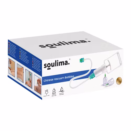 Kinesiska vakuumkoppar 12-set med pump – SOULIMA