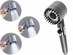 Duschhandtag 3 lägen med utbytbart filter, stoppfunktion ekonomisk