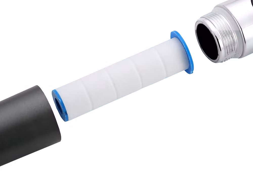 Duschhandtag 3 lägen med utbytbart filter, stoppfunktion ekonomisk