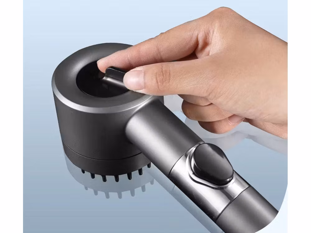 Duschhandtag 3 lägen med utbytbart filter, stoppfunktion ekonomisk