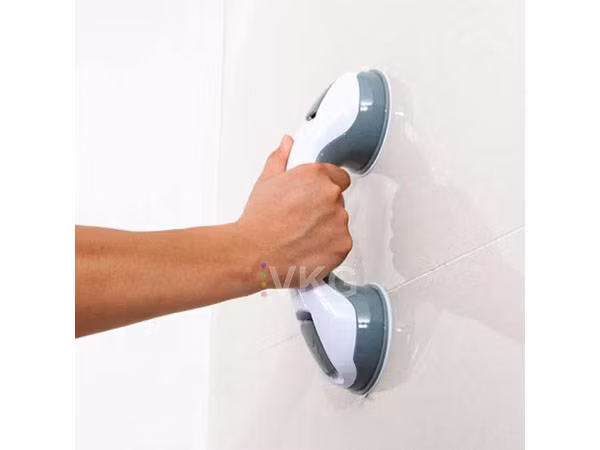 Sugkoppshandtag för badrum – Säker & enkel montering utan borrning