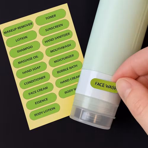 Reseflaskor Flygplan 4x90ml – Necessär & TSA Godkänd | TRIZAND